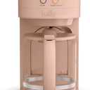 BELLA VersaBrew 2-in1 Coffee Maker, K-Cup compatible, Brew 3 Sizes Carafes & Single Serve Cups, Dishwasher Safe Reusable Filter & Filter Holder, Iced Coffee Function, 60oz Tank, Blossom