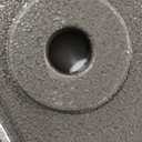 Signature Fitness Cast Iron Plate Weight Plate for Strength Training and Weightlifting, Olympic or Standard, Multiple Sizes (Olympic (2-Inch Center))