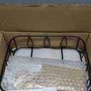 2 Gallon Glass Drink Dispenser with Stand, Stainless Steel Leakproof Spigot and Lid, Glass Drink Dispensers for Parties, Water Beverage Dispenser