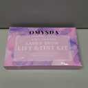 Lash Lift and Brow Lamination Kit, Black Color Professional Eyelash and Eyebrow Perm Kit, DIY at Home, 68 Weeks Longlasting, 4 in 1 Solution