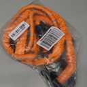 Dog Double Leashes,Rope Bungee Three Leash with Padded Handle Removable for 3 Dogs,TangleFree, Padded Handles, 360° Swivel Control (Orange, 3 Way)