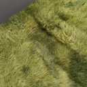 Cozy Winter Area Rug 5x8,Ultra Soft ‌Plush Shaggy Rug Non Slip for Living Room/Bedroom,Kid/Pet Friendly,Modern Home Decor Carpet,Tie-Dye Spinach Green