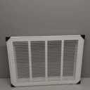 Return Air Filter Grille 20x14,Air Return Vent Cover Grill for 20"W x 14"H Duct Opening,Steel HVAC Vent Covers for Wall and Ceiling,Holds 1" Thick AC Filter