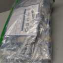 Washable Area Rugs 3'x5' Non-Slip Modern Abstract Soft for Living Room Entryway Bedroom Nursery, Print Pattern, Grey Blue Gold/Golden