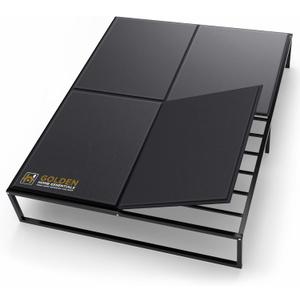 Golden Home Essentials Premium 10mm Full Size Bunkie Board (54" x 75") Slim Low-Profile Mattress Support Quiet, Moisture-Resistant, Lightweight Bed Board for Platform & Slatted Frames