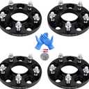 5x4.5 Wheel Spacers 15mm (5x114.3mm) PCD 66.1mm Hub Bore M12x1.25 Studs Aluminum CNC Wheel Adapters 4pcs Car Wheel Accessories Parts Fit for Altima Rogue Murano Maxima 1990-2019