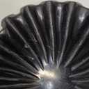 Black Marble Ruffle Bowl 6 Inches for Home Decor, Table Centerpiece, Jewellery Display Dish, Small Fluted Marble Bowl (6 Inches)