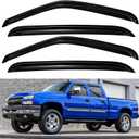 Window Visors Rain Guards fit 2001-2007 Silverado Sierra 1500 4PC