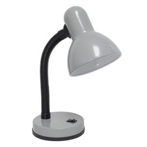 Simple Designs Basic LED Desk Lamp, 14.25", Silver (LD1003-SLV)