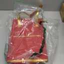 Simplify Gift Bag Organizer | Dimensions: 10.5"x 16"x 16" | Stores Gift Bags | Ribbon | Tissue Paper | Gift Cards | Large Reinforced Handles | Red | Holiday Storage | Collapsible