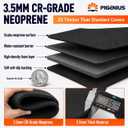 Pigenius Neoprene Full Set Seat Covers for Ram 2500 Crew Cab 2019-2026