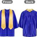 SOMSOC 4 Pieces Kindergarten Graduation Cap and Gown Set for Preschool Nursery Kids Graduation Stole Gown with 2026 Tassel