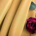 Ascoza 2pack 70 Inch Gold Tablecloth in Washable Polyester Fabric for Wedding/Banquet/Restaurant/Parties