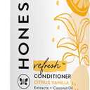 The Honest Company Silicone-Free Conditioner, Gentle Tear-Free, Hypoallergenic, Baby Hair Care with Naturally Derived Ingredients, Citrus Vanilla Refresh, 10 fl oz