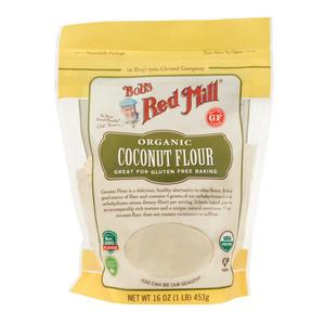 Gluten Free Organic Coconut Flour 4/16oz, Best By: 14 JAN 2026