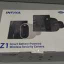 Security Cameras Wireless Outdoor-Solar&Battery Powered 2K 2.4G Cameras for Home Security, Instant Alert, AI Human Detection, Color Night Vision, 2-Way Talk, SD Storage, Work with Alexa, Z1 4P