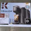 Keurig K-Brew + Chill Iced & Hot Single Serve Coffee Maker with QuickChill & MultiStream Technology, 70oz Reservoir, Strong Brew, Holiday Gift Favorite