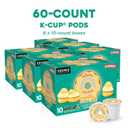 The Original Donut Shop Vanilla Cream Puff Coffee, Keurig Single Serve K-Cup Pods, Medium Roast Coffee, 60 Count, (6 Packs of 10)