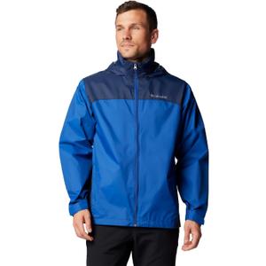 Columbia Mens Glennaker Lake II Rain Jacket (Blue)