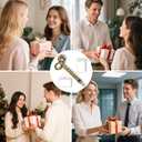 Lanyardio Stretchy Scrunchie Lanyard for ID Badges Keys, Cute Teacher Lanyard for Women with 2 Card Holders 19.6 Inch (Leopard Print)