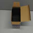 Bed Risers Furniture Risers Heavy-Duty Rectangular Adjustable Block Lift to 3 inches and 4.3 inches Desk, Sofa, Chair Legs, Refrigerator, Washing Machine Support up to 4000 pounds (2 layer(3inches), Square-black-4 Pack)