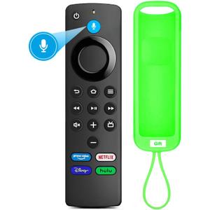 Voice Remote Control Replacement Stick 3rd GenTV L5B83G with Cover Silicone Case, fit for TV Lite, TV Stick 4K Max/Bundle (2nd Gen and Later), Cube (1st Gen and Later)