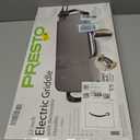 Presto 07061 22-Inch Electric Griddle with Removable Handles, Extra-Large Nonstick Ceramic Surface, Black