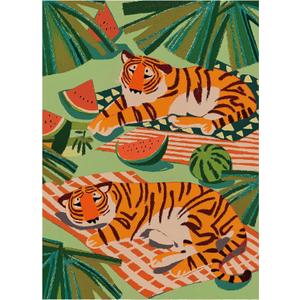 Jigsaw Puzzles for Adults 1000 Pieces, Summer Tiger Puzzle, Colorful as Home Wall Decor for Family Challenging Games