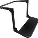 Folding Heavy Duty Tire Step for Truck, SUV and RV Adjustable Tire Mounted Step Fit Most Tire from 10.2 to 14.4, Rated up to 300 Lbs, Portable Non-Slip Platform, Black