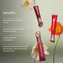 r.e.m. beauty Wicked: For Good | Poppy Plumping Lip Gloss | Instant Plumping Effect for Hydrated, Softer and Smoother Lips | Silky, Non-Sticky Feel | 0.34 Fl Oz