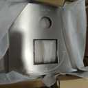 Delta Modern 14 Series Square Rain Shower System Faucet Set, Rainfall Brushed Nickel Shower Head and Handle Set, Valve Trim Kit, 10 Inch, Spotshield Stainless 342701-SP