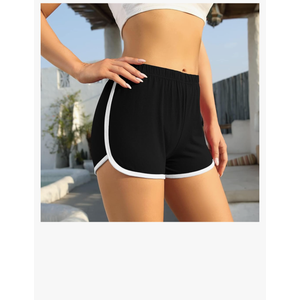 URATOT Women's Cotton Shorts Gym Shorts Yoga Shorts Summer Running Active Shorts Dance Elastic Shorts, XL