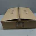 Boho Semi Flush Mount Ceiling Light Rattan Ceiling Light 18" Farmhouse Ceiling Lamp with Natural Hemp Rope Lampshade for Dining Room Living Room Bedroom Kitchen