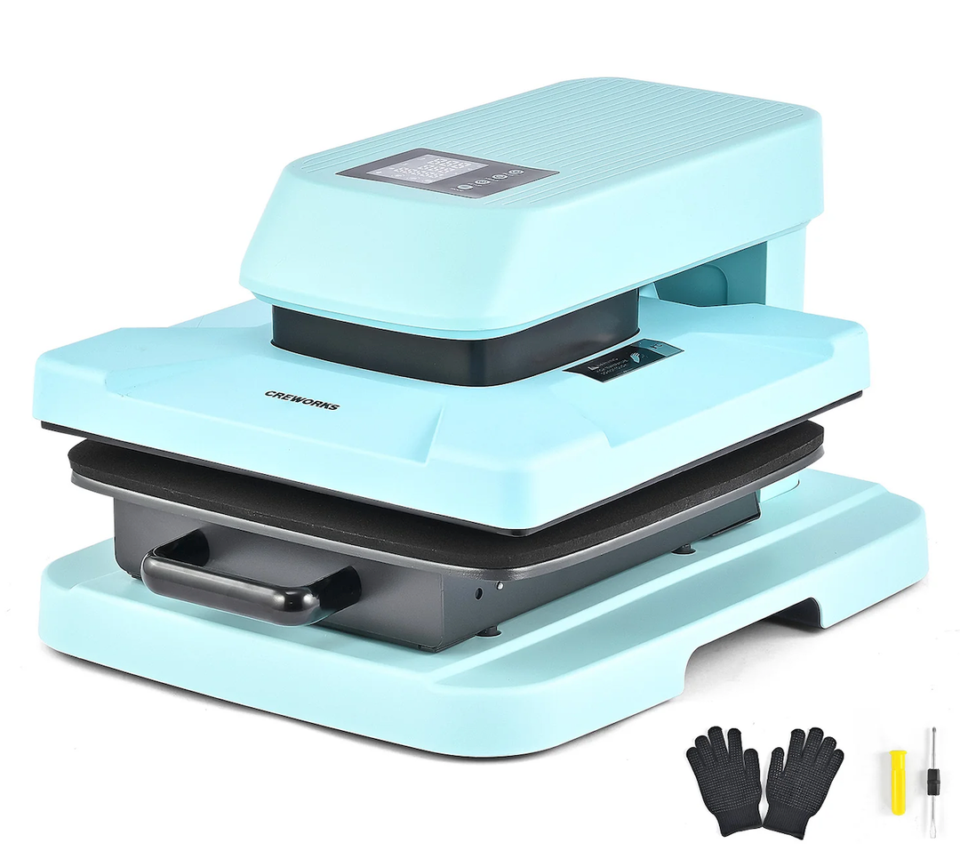 PROFESSIONAL DIGITAL AUTO HEAT PRESS MACHINE 15''X15'' WITH AUTO PRESS RELEASE