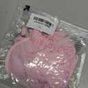 Avidlove Mesh Crop Top with Shrug Long Sleeve Sheer Top Sexy Low Cut Shirt Going Out 2 Pieces Clubwear (Small, Pink)
