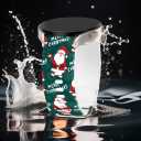 20mm Holiday Christmas Halloween Thanksgiving Watch Band Compatible with Samsung Galaxy Watch 7/6/5/4 40mm 44mm/Watch 6 Classic 43mm 47mm/Watch 5 Pro 45mm/Watch 4 Classic/Active 2 Smartwatch Replacement Strap (Merry Chirstmas Santa)