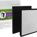 GHM Compatible LEVOIT LV-PUR-131 Air Purifier True HEPA & Activated Carbon Filters Set Compatible with LEVOIT LV-PUR-131 Air Purifier (1.8" x 13.6" x 1.8")