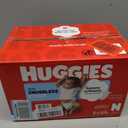Huggies Size Newborn Diapers, Little Snugglers Baby Diapers, Size Newborn (up to 10 lbs), 84 Count
