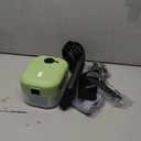 3BAR Steam Cleaner, 2200W Handheld Steam Cleaner whit 8 Accessories for Home Use, Fast Heat-Up in 12s, 1.2L Water Tank, Car-Portable Handheld Steamer for Cleaning Kitchen, Bathroom, Grout, Car (Green)