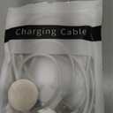 for Apple Watch Charger Magnetic Fast Charging Cable [Portable] Magnetic Wireless Charging Compatible with iWatch Series Ultra/SE/11/10/9/8/7/6/5/4/-[3.3FT] White