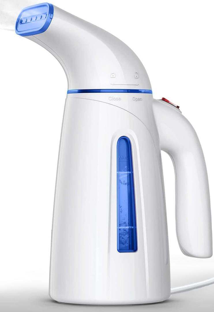 Steamer for Clothes,Portable Handheld Travel Steamer,300ml Large Capacity,950W,30 Second Fast Heat Up Garment Steamer (light blue)