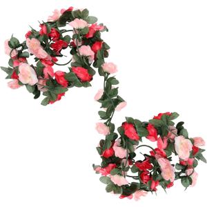 Zerodeko Artificial Peony Flower Vine Garland Faux Silk Flower for Wedding Decor Home Decor