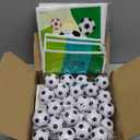 Kolewo4ever 294 Pieces Soccer Party Supplies Set Bulk Sports Goodie Bag Fillers for Soccer Party Gifts Bags