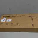 ONEMIX 42" LED Desk Lamp with Clamp, Architect Desk Light with Remote, Adjustable 4-Segment Bar, 1800LM Bright, Eye-Caring Desk Lamp for Home Office, Reading, Study, Dual Monitors, Easter (Black)