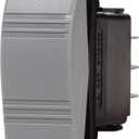 Blue Sea Systems Water Resistant Black & Gray Contoura III Switches