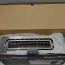 Mueller UltraToast Full Stainless Steel Toaster 2 Slice, Long Extra-Wide Slots with Removable Tray, Cancel/Defrost/Reheat Functions, 6 Browning Levels with LED Display, Housewarming Gifts New Home