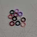 14 Pack Ring Cover Compatible with Oura Ring Gen 4/Gen 3 Horizon/Gen 3 Heritage, Ultra-Thin Anti-Scratch Silicone Ring Case for Women Men, Support Charging with Cover on (S (6/7/8/9/10))