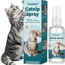Catnip Spray for Cats - Highly Potent for Energizing Play & Toy Renewal, Calming Stress Relief for Indoor Cats, 100% Natural Organic Catnip, Mess-Free Herbal Formula (2 fl.oz) (60ml)