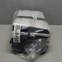 12 Pack Extra Heavy Duty Large Moving Bags with Strong Zipper & Comfortable Handles, Sturdy & Durable Clothes Storage Bags Totes Bins, Packing Moving Boxes for College Supplies, White