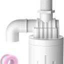 Water Float Valve 3/4 Inch Water Level Controller Built-In Water Tank Upgrade Float Valve for Livestock Tanks,Cistern,Toilet (1pcs 3/4" top inner)